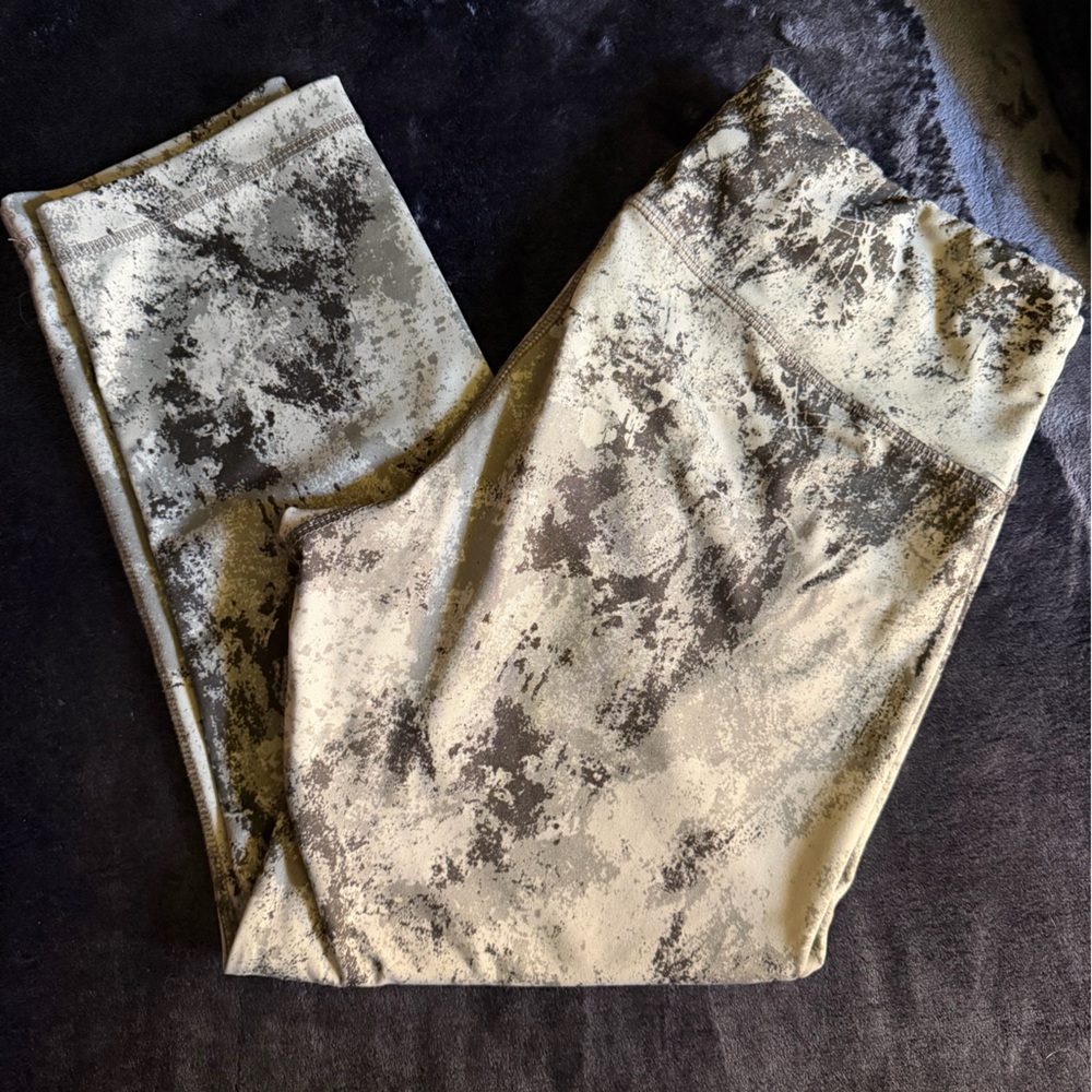 RBX Light Green (Aqua) and Gray Camouflage Leggings